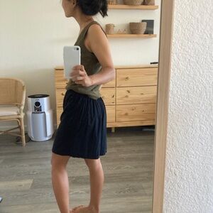 Ozma 100% linen high waisted shorts